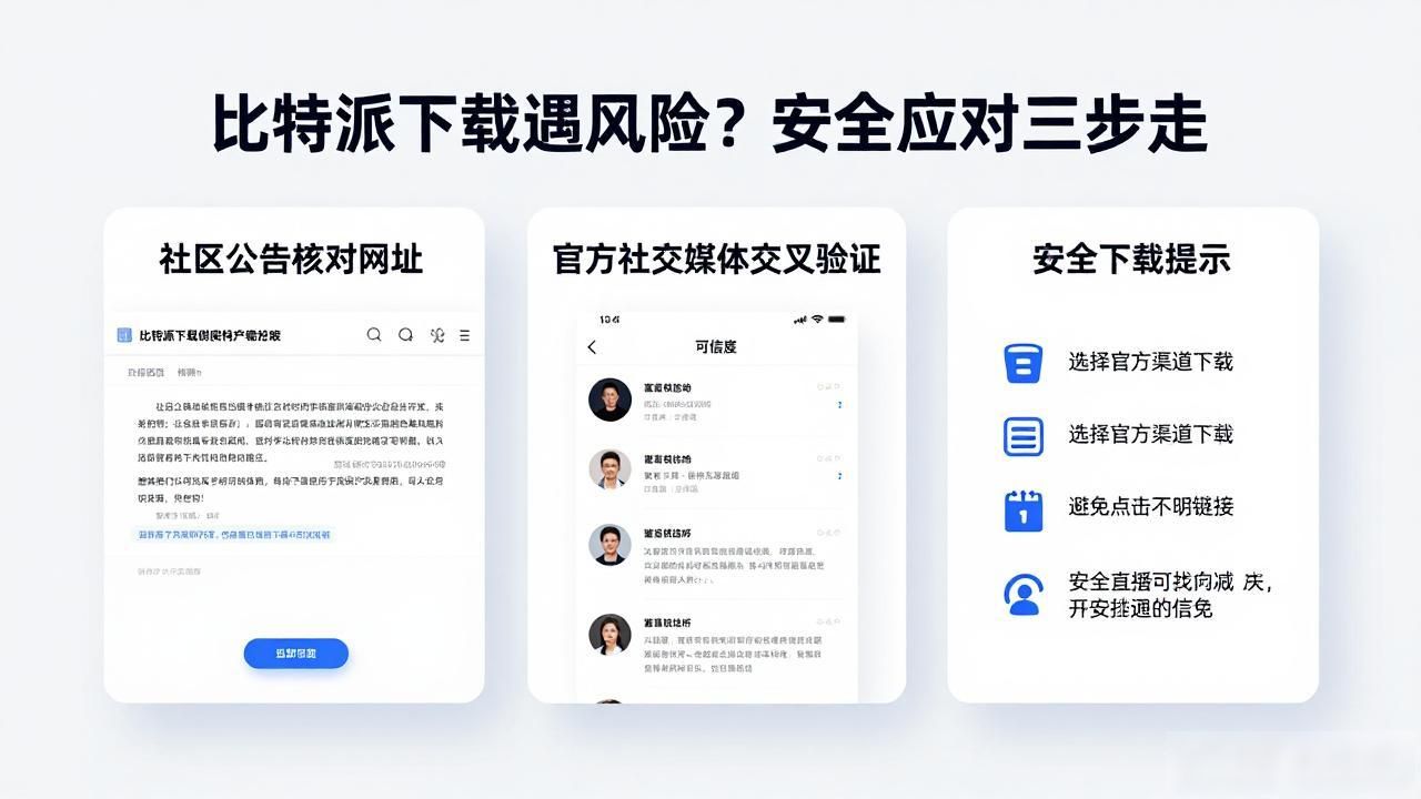 遇到安全隐患时，如何应对bitpie比特派钱包的下载问题？_助记词安全风险防范_比特派钱包官方下载渠道