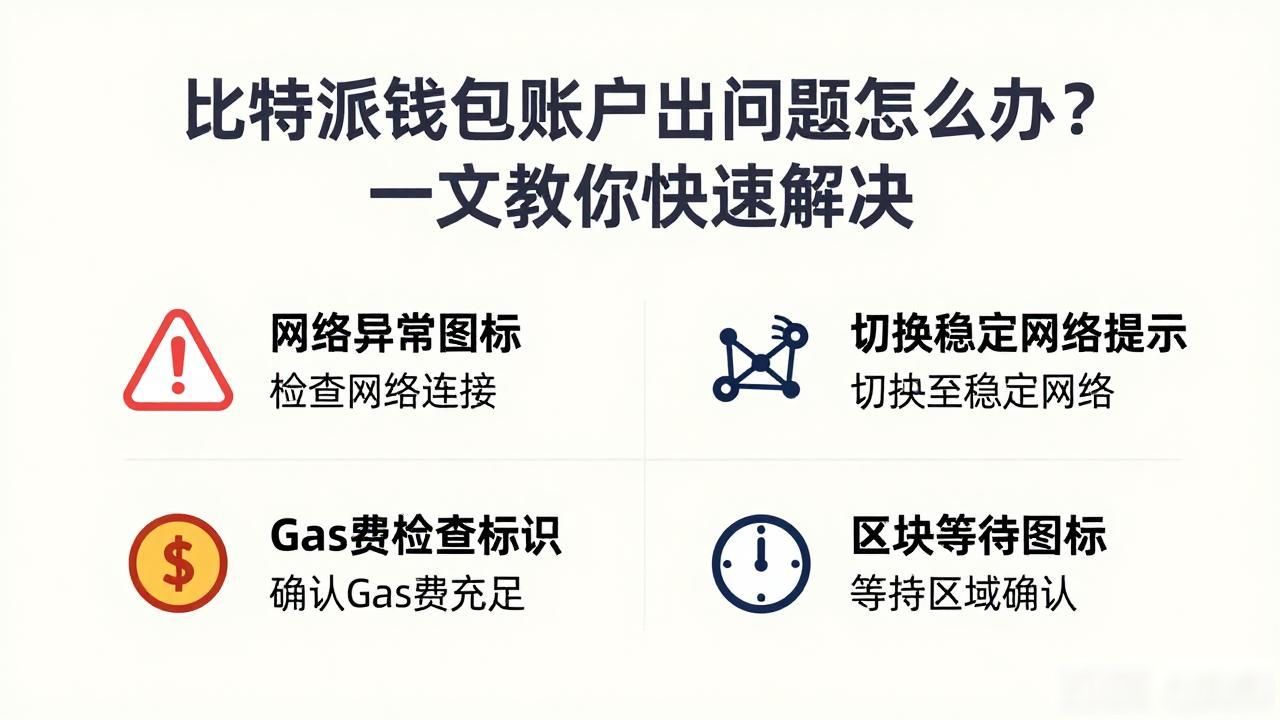 比特派钱包中文版常见问题处理_如何在比特派钱包app中文版中处理账户问题_登录失败解决方案