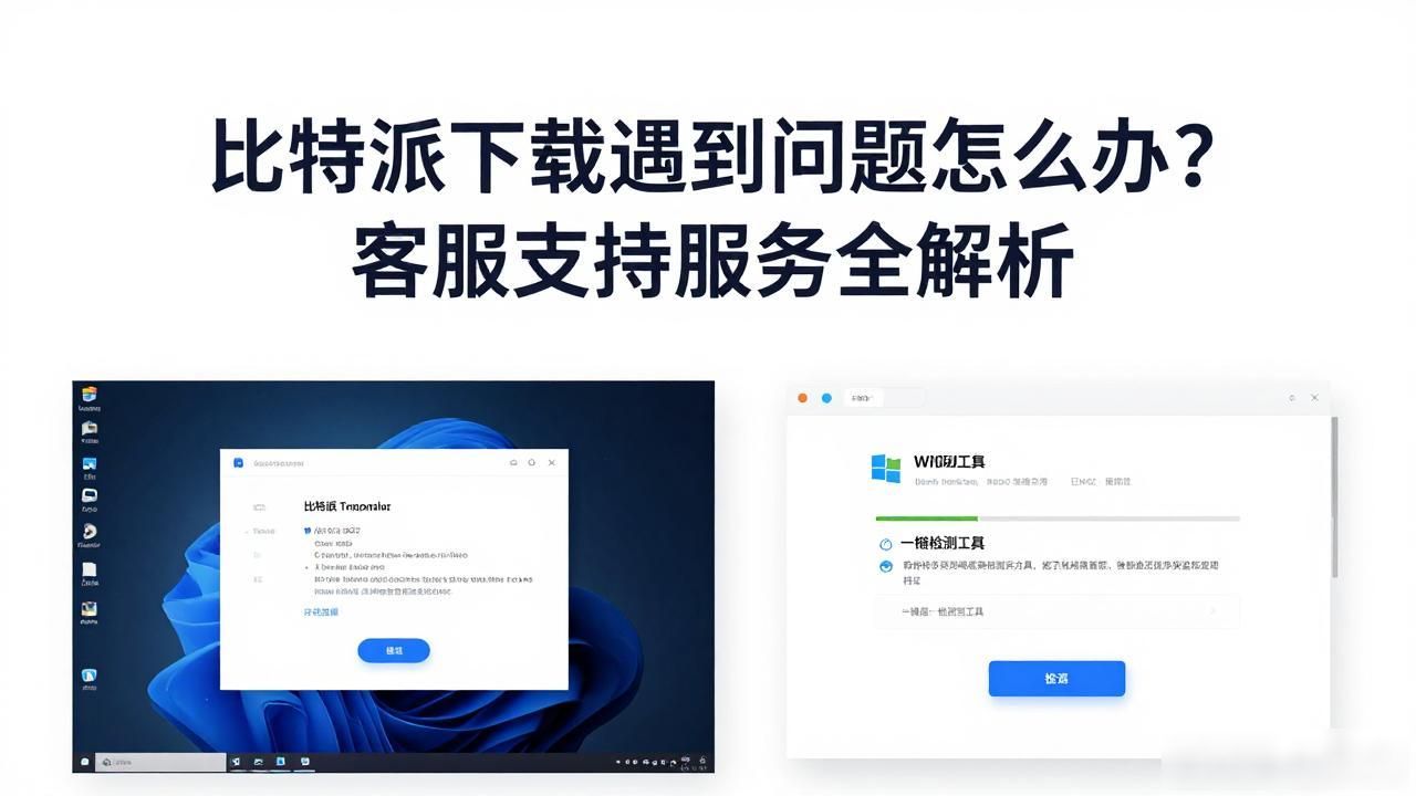 比特派下载网址的用户支持体系与服务优化_安装失败客服支持_比特派客服主管下载链接失效