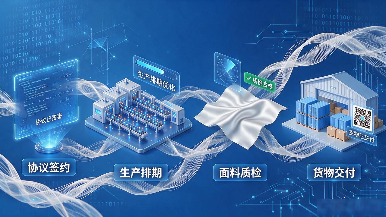 纺织十数字货币_纺织行业数字货币应用_数字货币优化纺织供应链管理