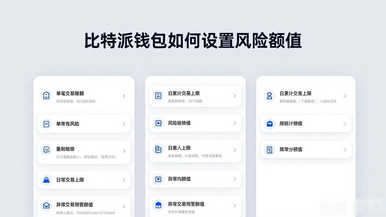 如何在比特派钱包下载中设定风险阈值？_比特派钱包交易限额调整_比特派钱包风险阈值设置