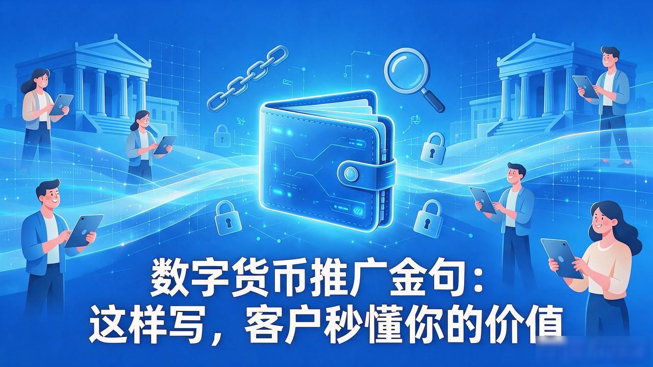 数字货币推广戳中用户痛点表达_吸引投资需求用户简洁有力承诺_推广数字货币的句子