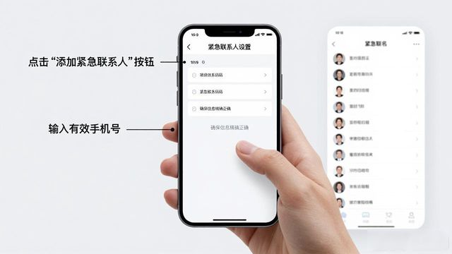 紧急联系人协助提款_钱站紧急联系人_如何通过Bitpie钱包APP进行紧急联系人设置？