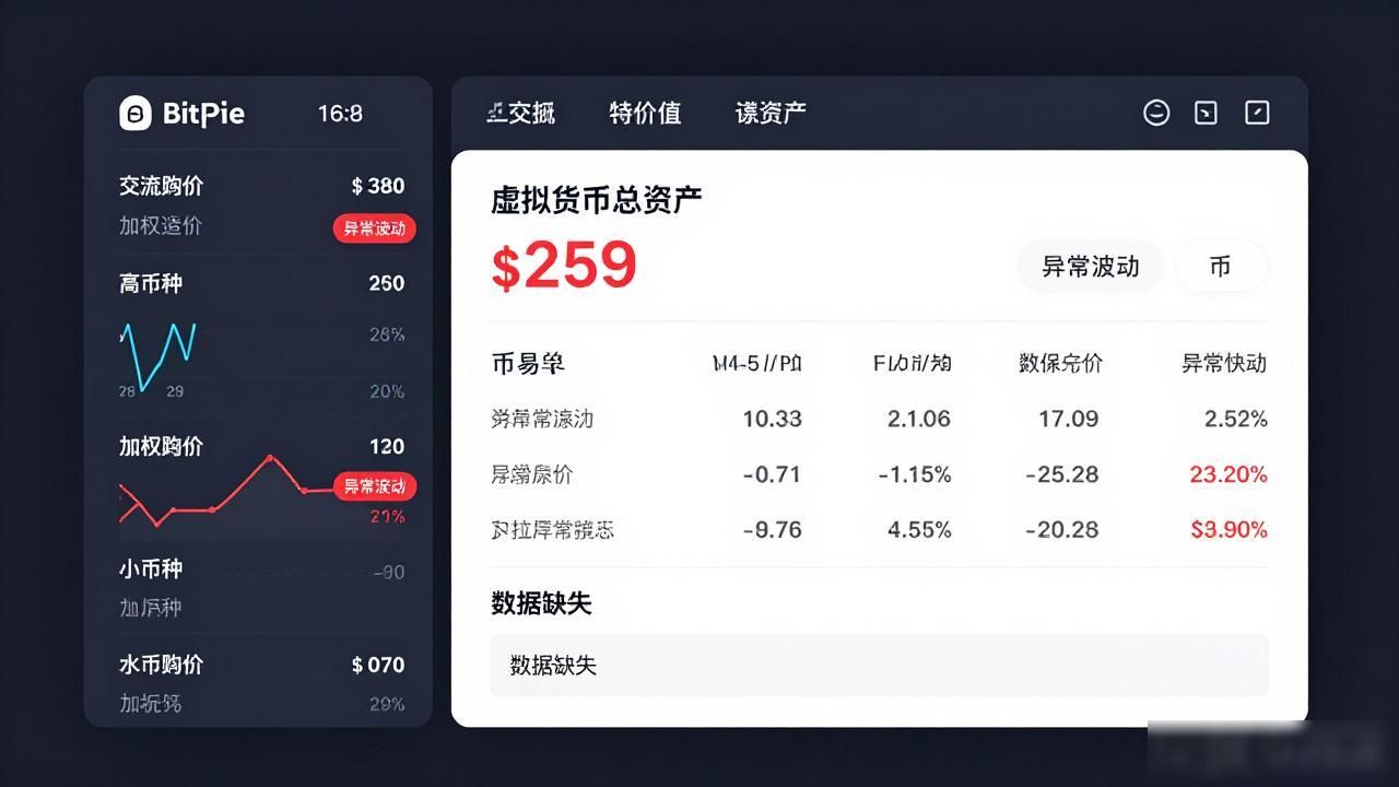 如何通过 BitPie 钱包进行数字资产评估_BitPie钱包的安全存储方案_BitPie钱包的资产汇总与实时估值功能