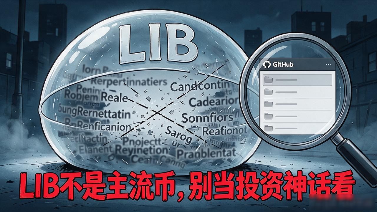 lib是什么数字货币_LIB数字货币是不是骗局 LIB数字货币投资风险 LIB小众项目不值得投资