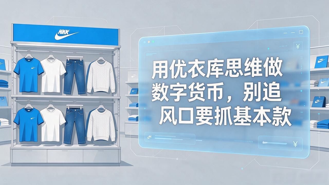 币圈优衣库式投资逻辑 主流币底层逻辑 普通人能看懂的数字货币_数字货币 优衣库