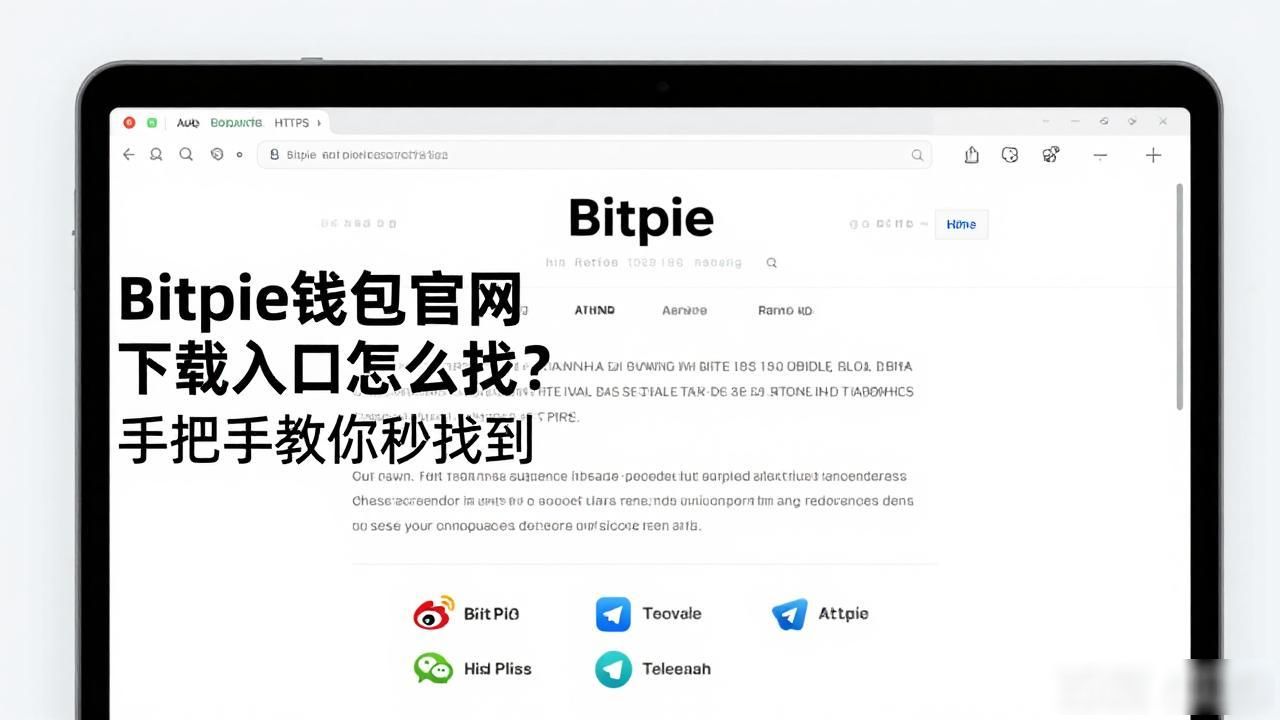 如何找到Bitpie正版下载渠道_Bitpie官方网站入口_如何快速找到 Bitpie 官网的下载入口