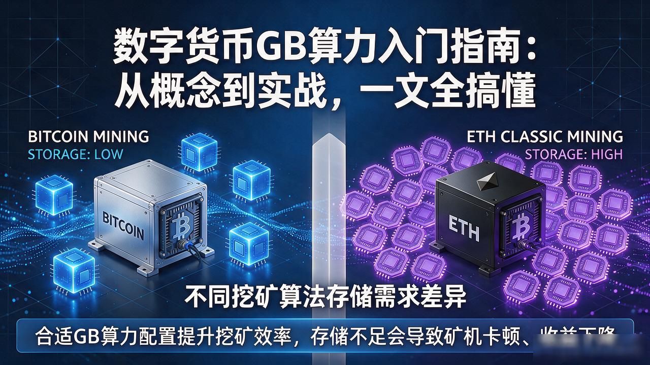 GB算力和TH/s的区别_数字货币gb算力_什么是GB算力