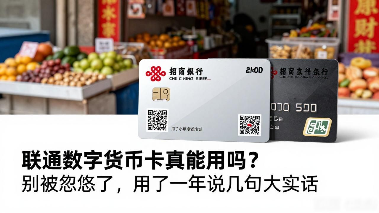 数字人民币收款优势_联通数字货币卡使用体验_联通数字货币卡