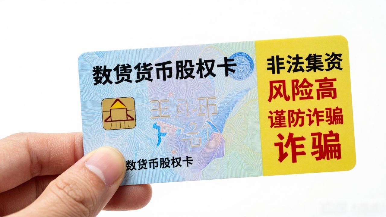 中国数字货币股权卡_数字人民币警惕数字货币股权卡陷阱_正规数字人民币与非法数字货币股权卡区别
