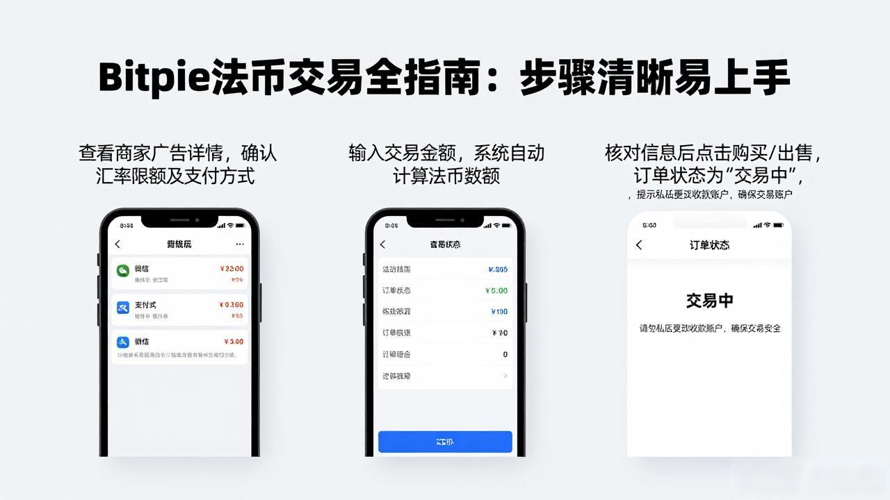 Bitpie官网法币交易流程_Bitpie官网法币交易风险防范_如何在Bitpie官网中进行法币交易？