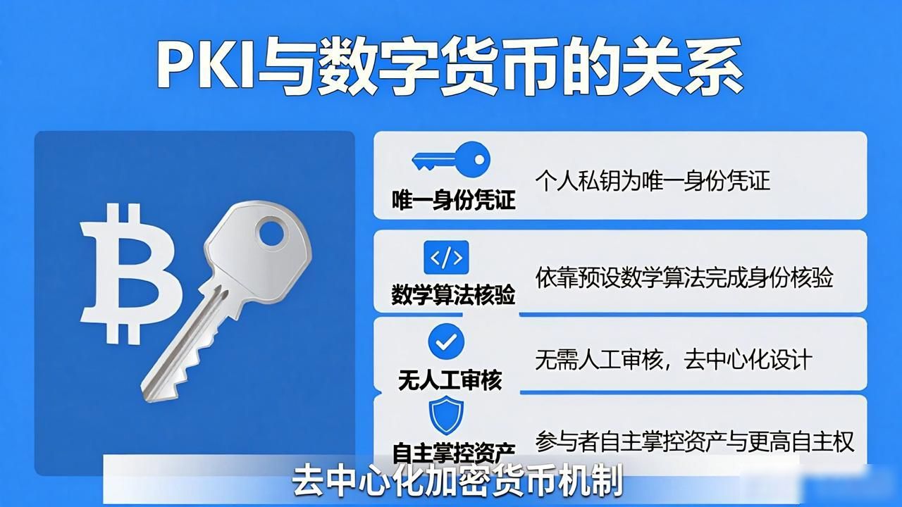 PKI技术与数字货币有联系吗_数字货币密钥对与PKI技术的区别 PKI技术中心化信任模型 数字货币去中心化身份验证