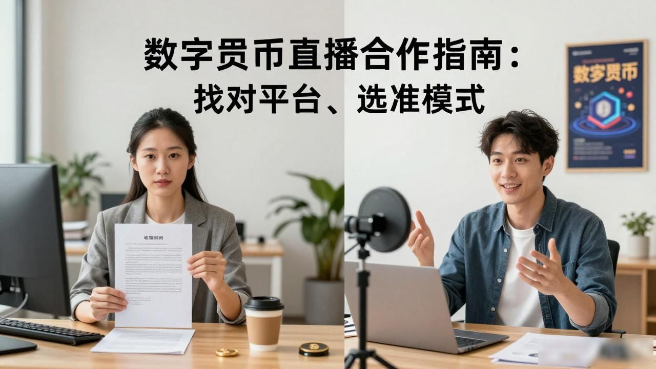 数字货币直播合作_直播平台选择与风险评估_数字资产直播平台合作策略