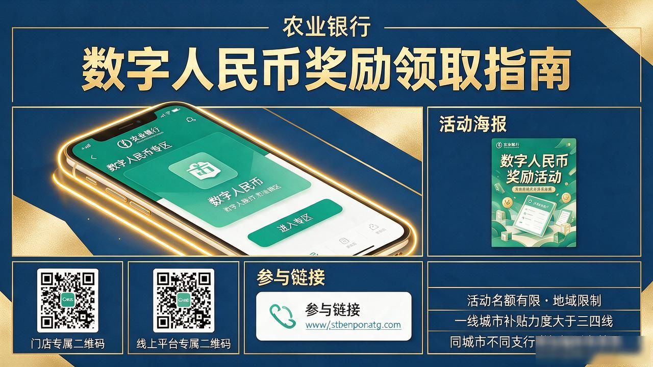 农业银行数字人民币开账红包_农业银行数字货币奖励_消费立减奖励活动
