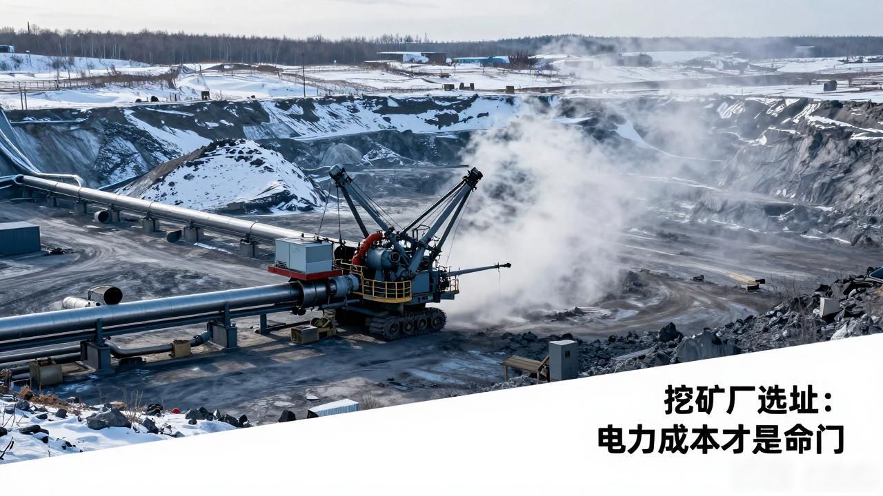 挖矿厂选址_电力成本_政策环境_数字货币挖矿厂_挖矿厂选址_电费_冷却系统