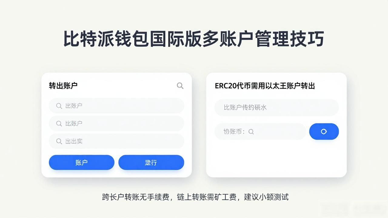 比特派钱包国际版账户安全设置_如何在比特派钱包国际版中管理多个账户_比特派钱包国际版多账户管理