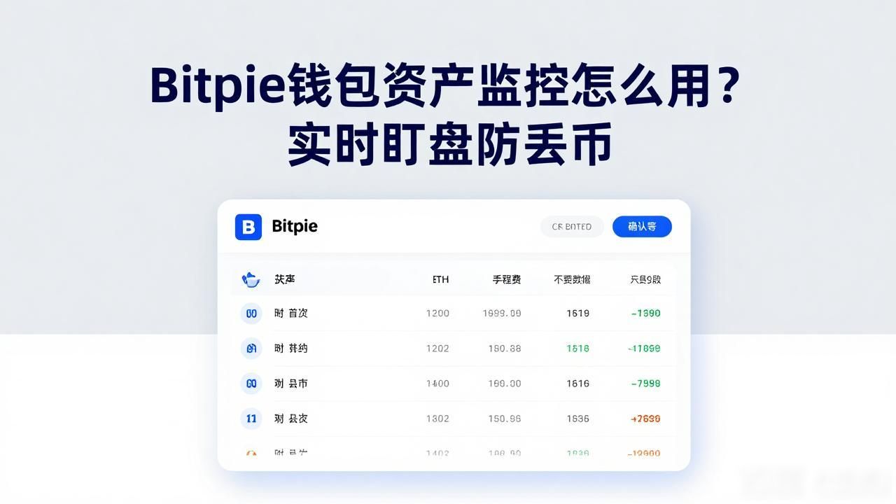 大额异动提醒DeFi授权风险_Bitpie 钱包的资产监控功能介绍_Bitpie钱包资产监控功能