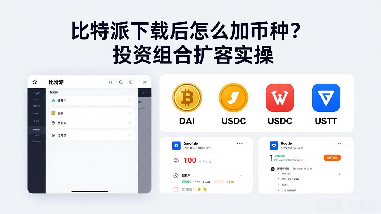 比特派配置小币种方法_比特派钱包扩展投资组合_如何在比特派下载网址中扩展投资组合？