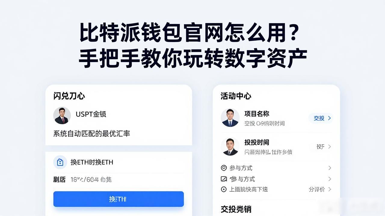 比特派钱包注册流程_比特派钱包官网操作指南_通过比特派钱包官网参与数字资产活动