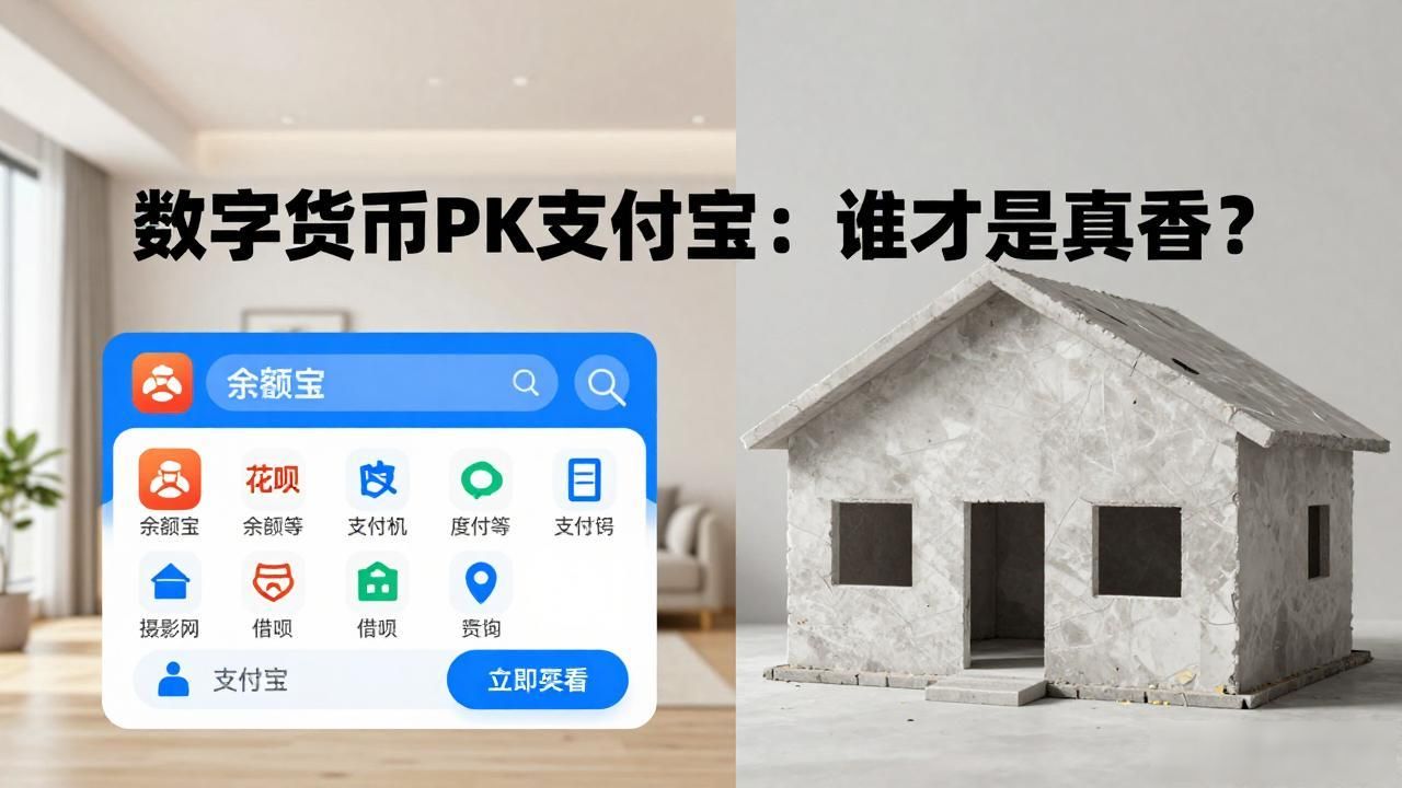 日常支付场景分析_支付宝与数字货币对比_数字货币比不过支付宝