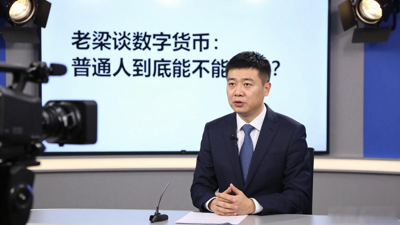 老梁观天下数字货币_梁宏达谈普通民众参与数字货币的理性建议_老梁观天下数字货币节目内容解读