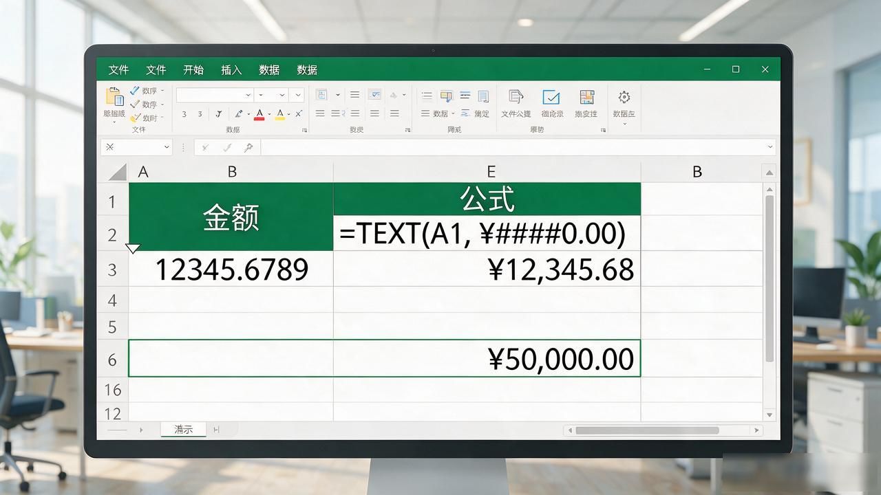 自定义格式设置货币符号_excel怎么给数字加货币符号大全_Excel加货币符号