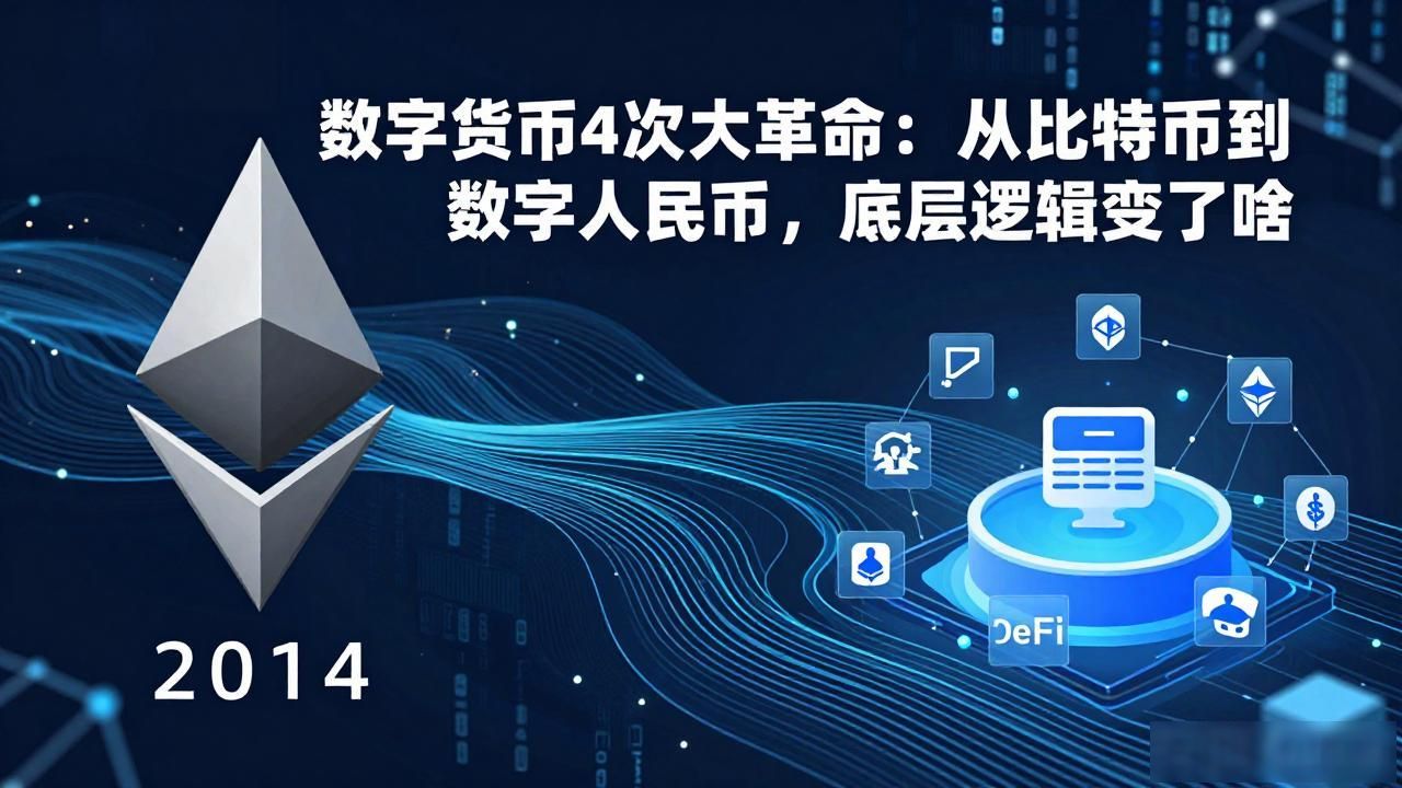 去中心化金融发展史_数字货币四次底层逻辑颠覆_数字货币4次大革命