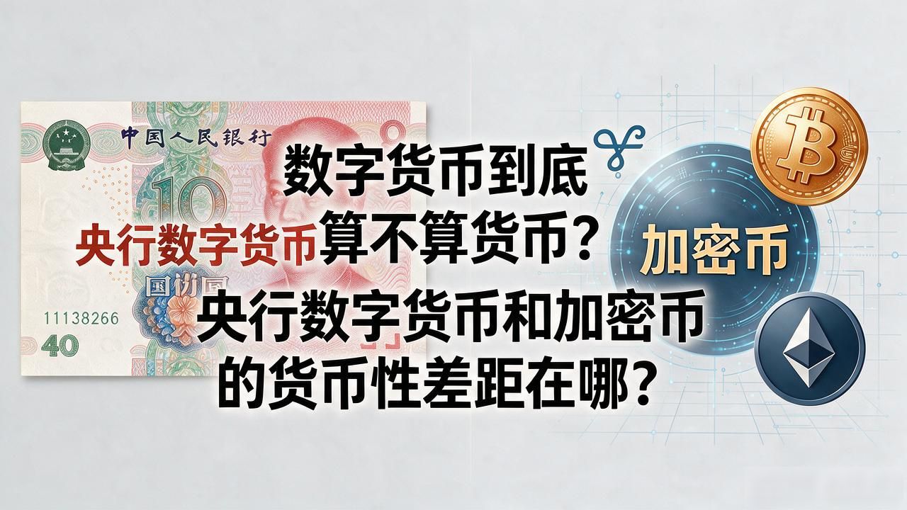 数字货币是否属于货币的争议_数字货币的货币性问题_数字人民币与加密币货币性区别