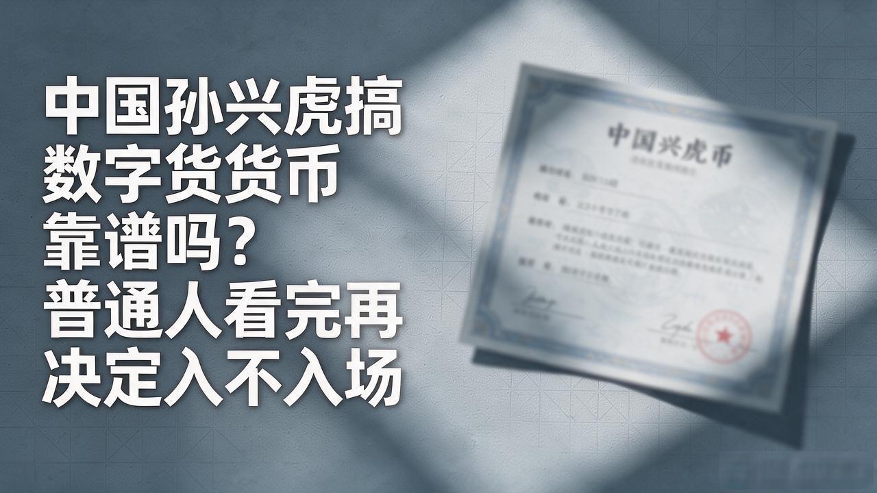 做财经自媒体六年孙兴虎数字资产割韭菜_央行数字人民币试点监管框架民间产品CBDC_中国孙兴虎数字货币