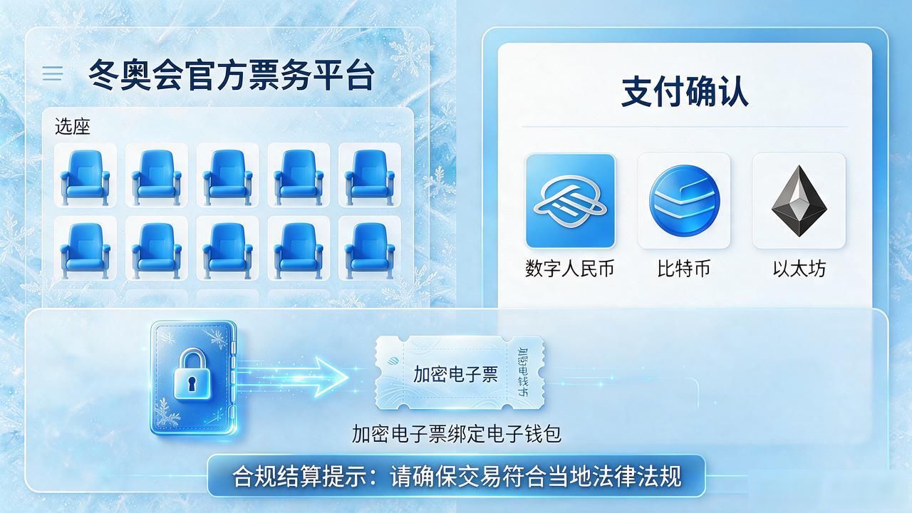 央行数字货币冬奥门票支付_冬奥票务数字货币支付_冬奥会用数字货币买票