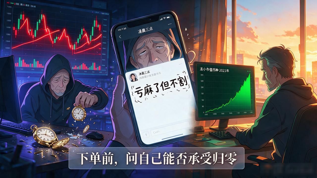 别拿生活费炒币心态管理_数字货币老吴_数字货币老吴散户投资经验