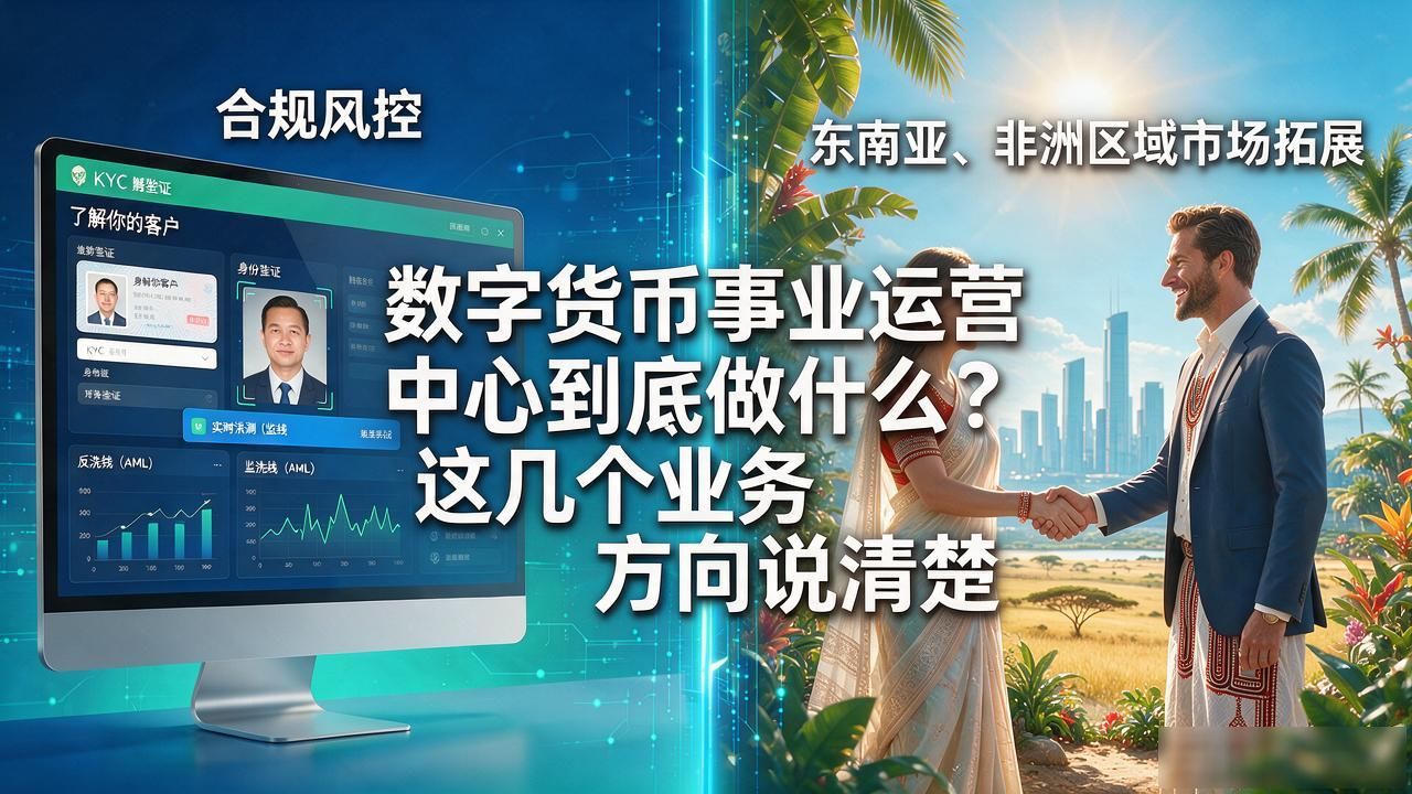 数字货币事业运营中心_技术运营体系_数字货币运营中心