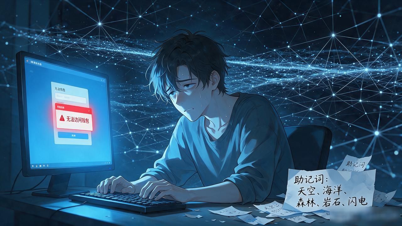 数字货币丢了怎么办啊_数字货币私钥备份_助记词安全存储