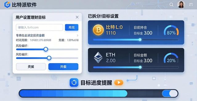 如何在比特派官方下载中设置理财目标？_比特派理财安全吗_比特派钱包百度百科