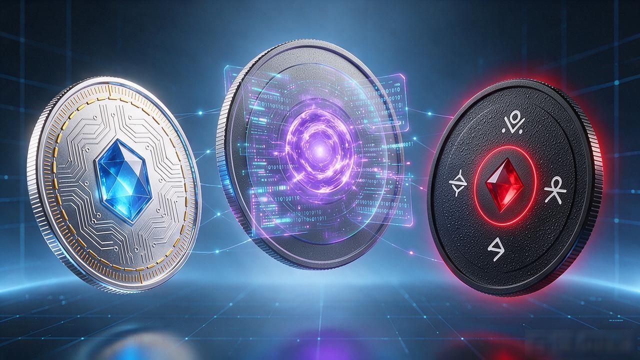 cryptocurrency visual design aesthetic_新型数字货币图片欣赏_digital currency logo design