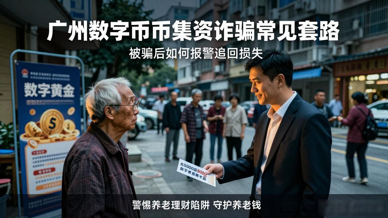 广州数字货币骗局_币圈资金盘诈骗手法_广州数字货币集资诈骗