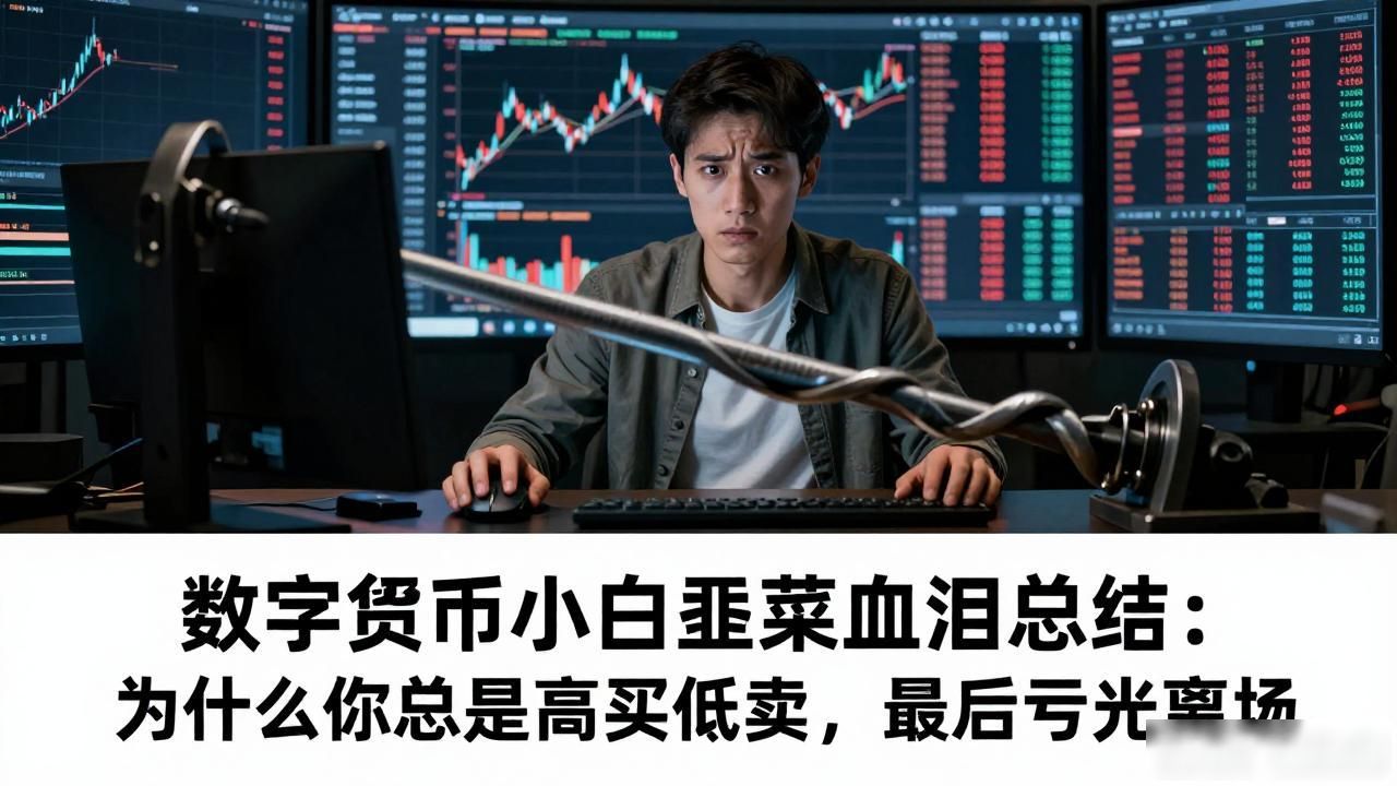 数字货币新手亏钱原因_币圈小白追涨杀跌教训_数字货币小白韭菜
