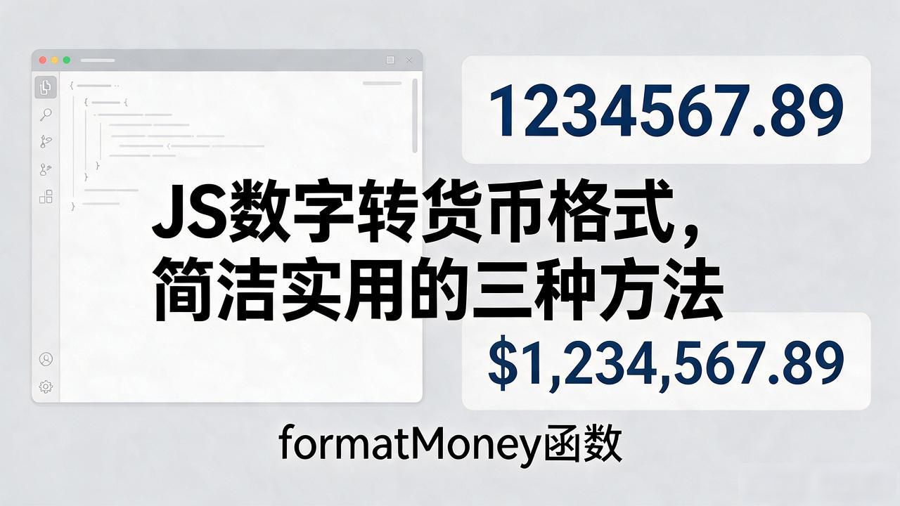 金融项目金额显示_js数字转成货币_电商网站货币格式化