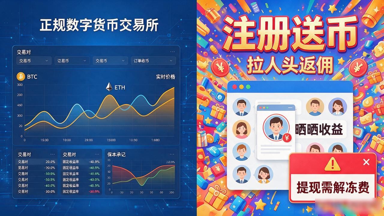 数字货币交易是骗人吗_数字货币骗局识别_假平台提现冻结套路